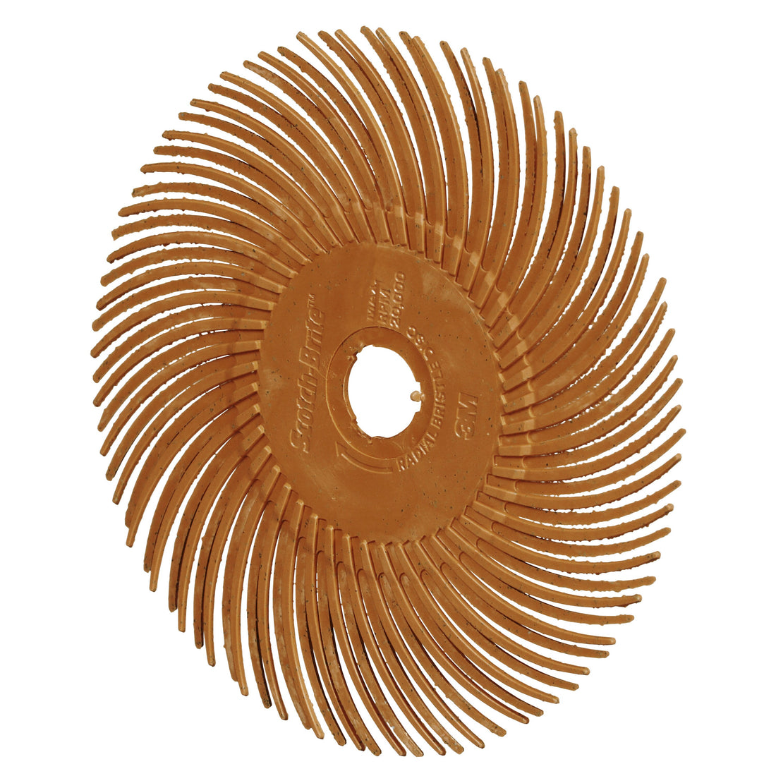 Scotch-Brite Precision Radial Bristle Brush, PN-RB, 80+, 50.8 mm x 9.525 mm, Type C