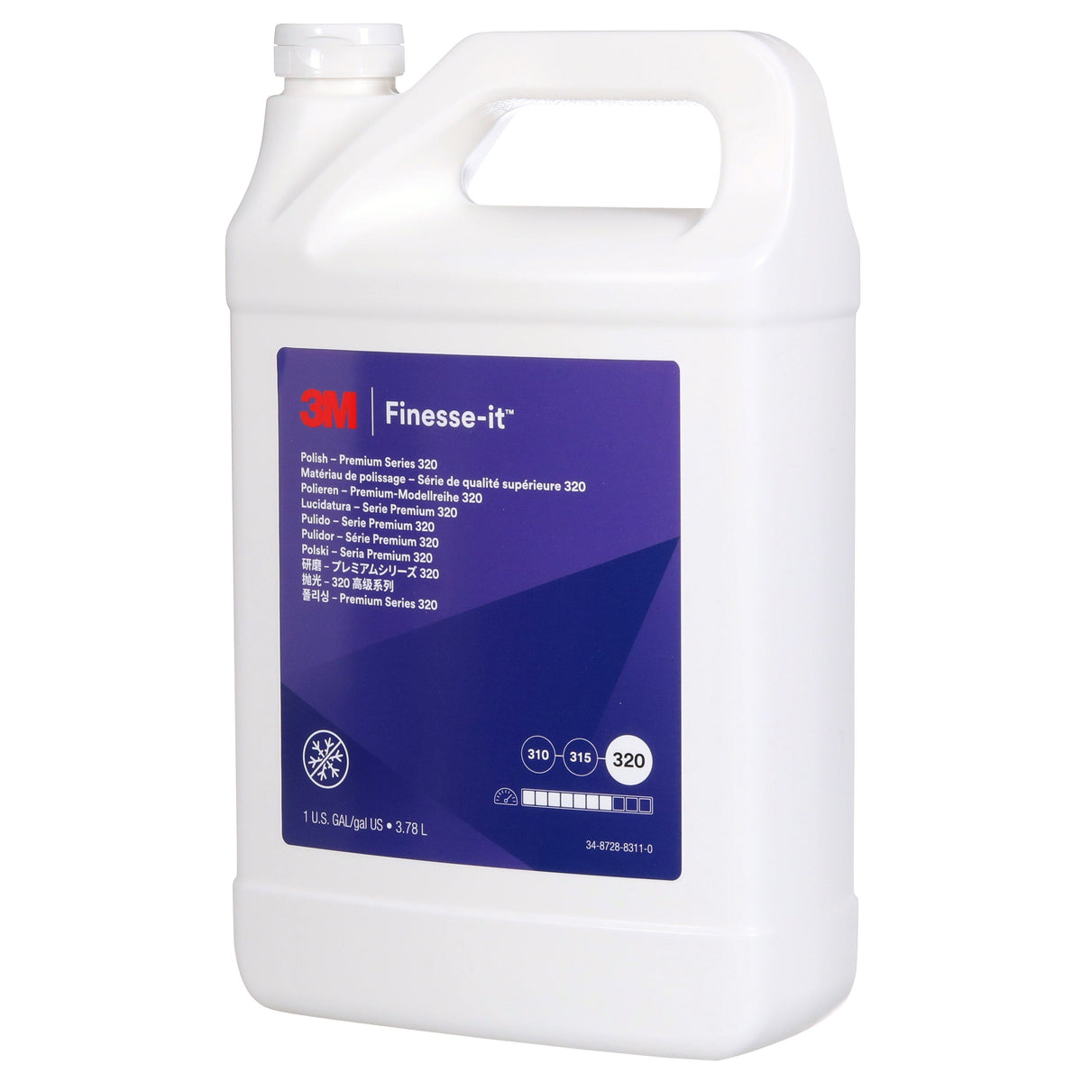 3M Finesse-it Polish Premium Series, 320, 3.785 L, PN52057