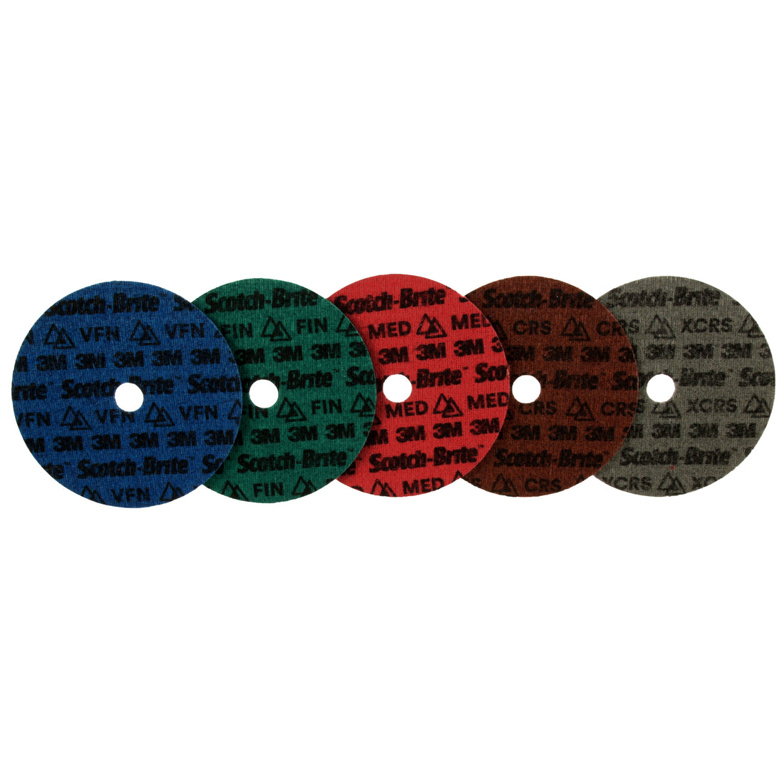 Scotch-Brite Precision Surface Conditioning Disc, PN-DH, Coarse, 115 mm x 22,23 mm, 25 per inner, 100 per case