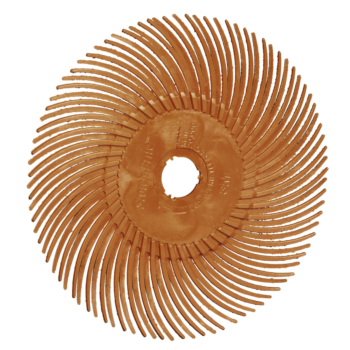 Scotch-Brite Precision Radial Bristle Brush, PN-RB, 80+, 50.8 mm x 9.525 mm, Type C