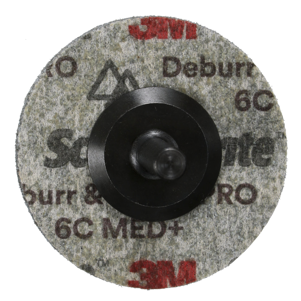 Scotch-Brite Deburr and Finish PRO Unitized Wheel DP-UW, 50 mm x 6.35 mm x 6.35 mm, MED