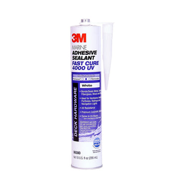 3M Marine Adhesive Sealant 4000, Black, 600 ml, Sausage Pack, 12 per case