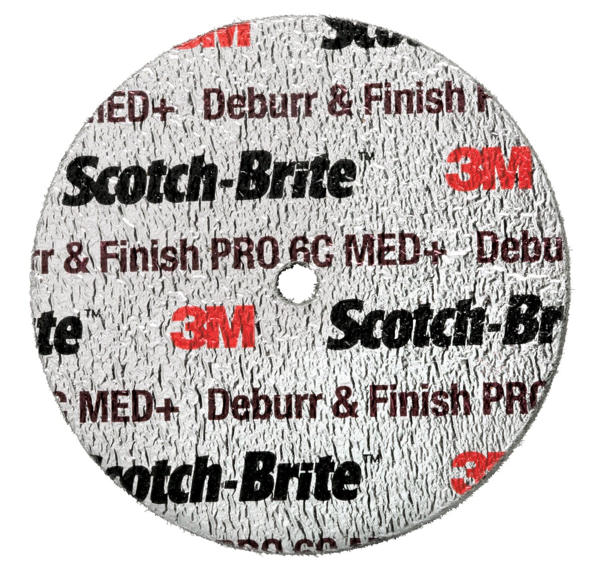 Scotch-Brite Deburr and Finish PRO Unitized Wheel DP-UW, 50 mm x 6.35 mm x 6.35 mm, MED