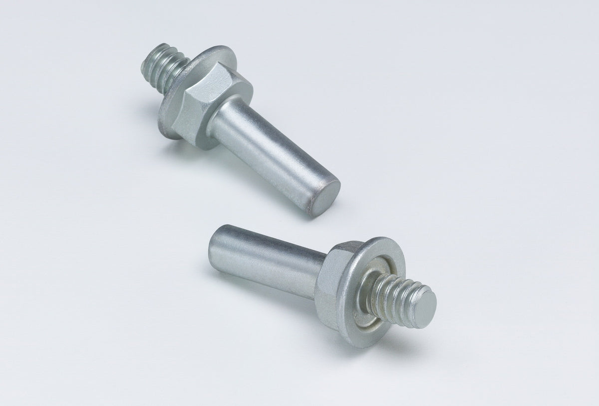3M Roloc Shank 45102, 1/4 in Shank 1/4-20 External, 5/Bag, 50 ea/Case