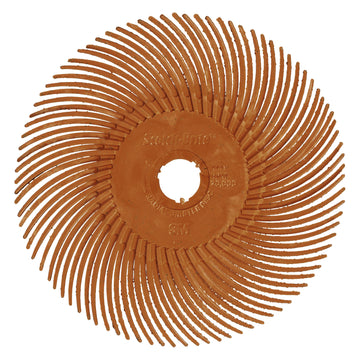 Scotch-Brite Precision Radial Bristle Brush, PN-RB, 80+, 50.8 mm x 9.525 mm, Type C