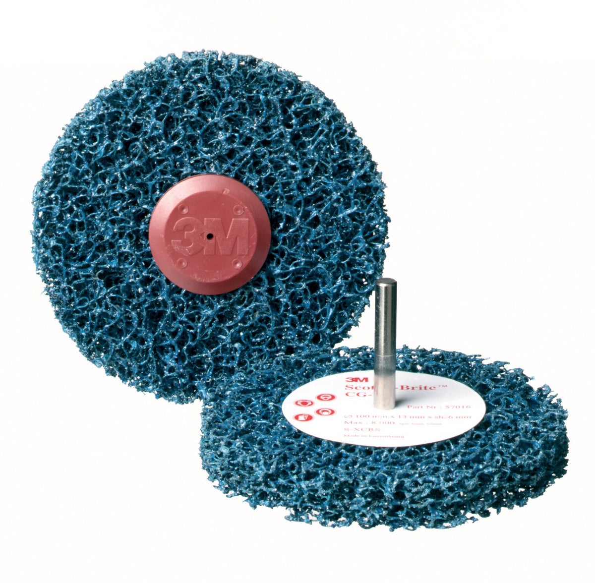 Scotch-Brite Clean and Strip Disc CG-RD, 100 mm x 13 mm x 6 mm