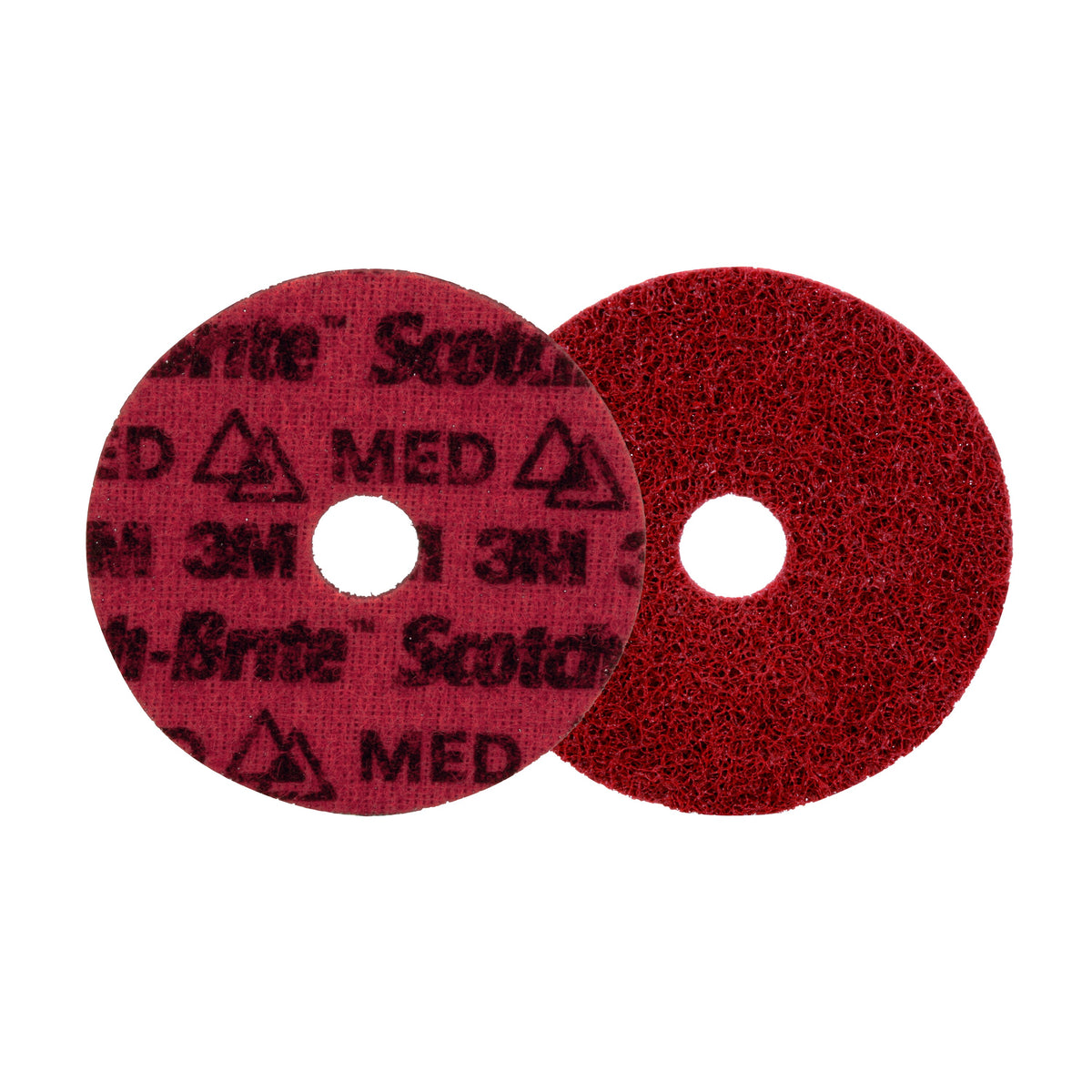 Scotch-Brite Precision Surface Conditioning Disc, PN-DH, Medium, 115 mm x 22,23 mm, 25 per inner, 100 per case