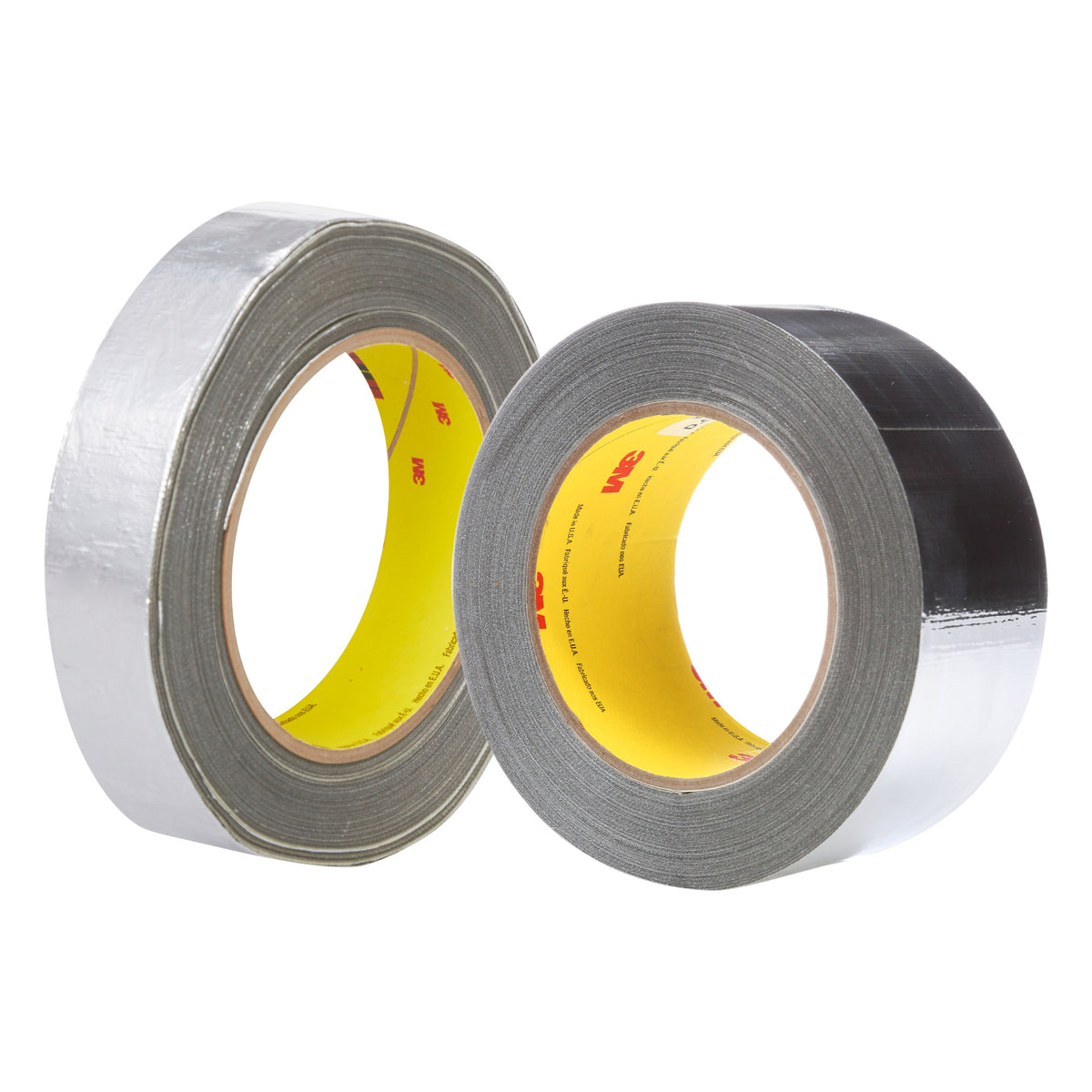 3M High Temperature Aluminium Foil/Glass Cloth Tape 363, Silver, 51 mm x 33 m, 0.19 mm