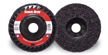 Scotch-Brite Clean and Strip XT Pro Disc XO-RD, 115 mm x 22 mm, S XCRS, Purple