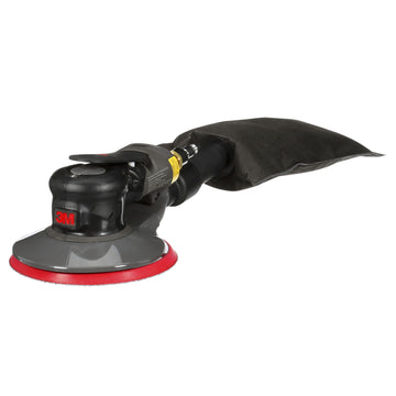 3M Xtract Pneumatic Random Orbital Sander, 88958, 150 mm, Self-Generated Vacuum, 5 mm Orbit, 1 per case