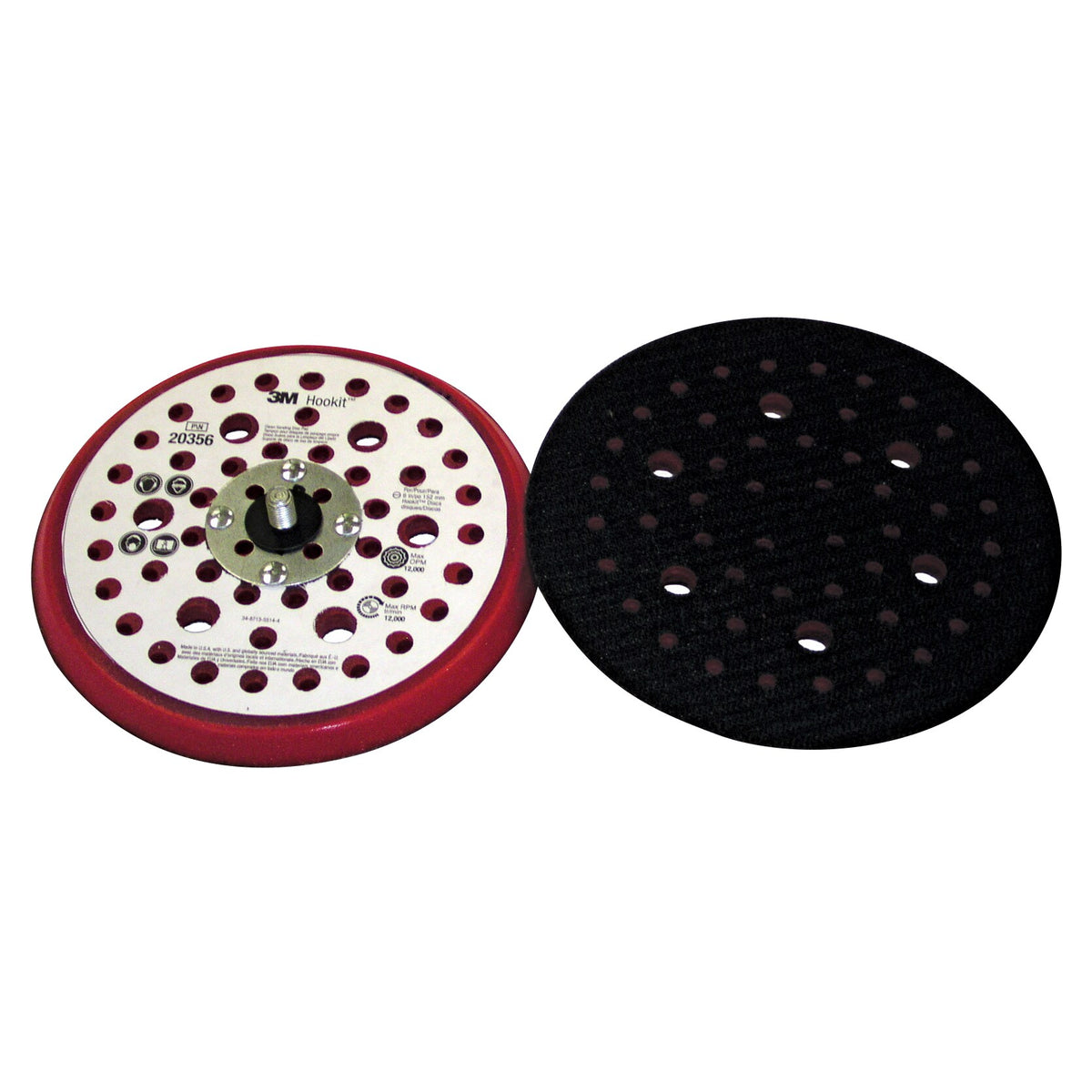 3M Xtract Low Profile Back-up Pad, 152 mm x 9.52 mm x 7.93 mm